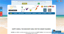 Desktop Screenshot of canariashappycard.com